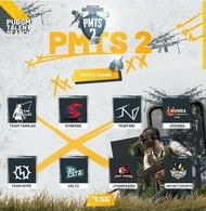 List of team Pic Courtesy: VSG e-Esports